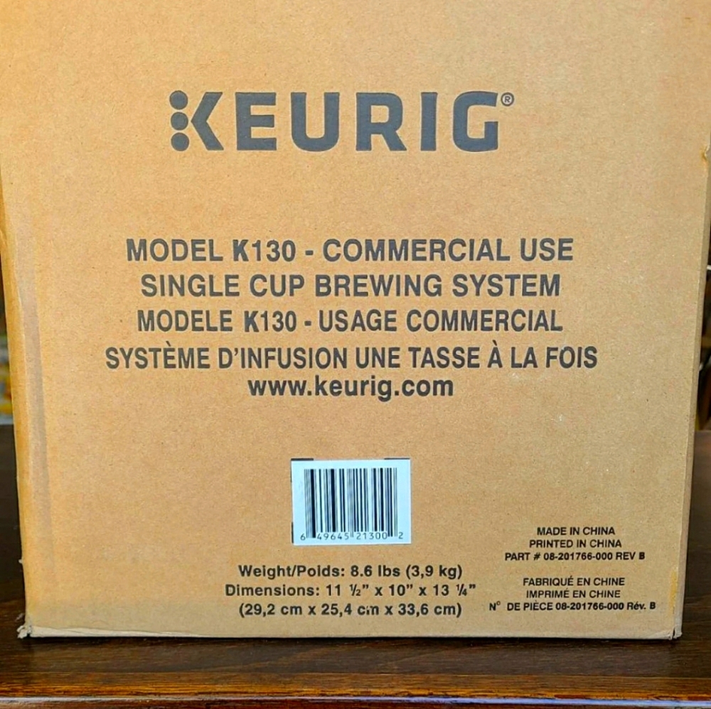 Keurig Machine-Commercial Grade